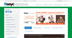 Desktop Screenshot of flaeyc.org